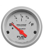 2-1/16" FUEL LEVEL 73-10 Ω, AIR-CORE, LINEAR, ULTRA-LITE