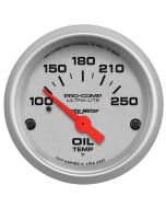 2-1/16" OIL TEMPERATURE, 100-250 °F, AIR-CORE, ULTRA-LITE