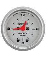 2-1/16" CLOCK, 12 HOUR, ULTRA-LITE