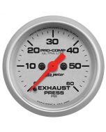 2-1/16" EXHAUST PRESSURE, 0-60 PSI, STEPPER MOTOR, ULTRA-LITE