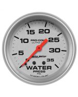 2-5/8" WATER PRESSURE, 0-35 PSI, MECHANICAL, ULTRA-LITE
