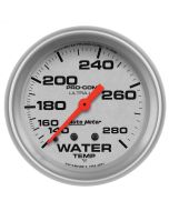2-5/8" WATER TEMPERATURE, 140-280 °F, 6 FT., MECHANICAL, ULTRA-LITE