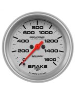 2-5/8" BRAKE PRESSURE, 0-1600 PSI, STEPPER MOTOR, ULTRA-LITE
