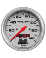 5" GPS SPEEDOMETER, 0-140 MPH, ULTRA-LITE