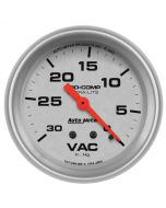 2-5/8" VACUUM, 0-30 IN HG, ULTRA-LITE