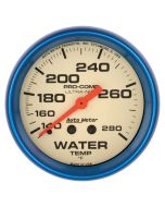 2-5/8" WATER TEMPERATURE, 140-280 °F, 6 FT., MECHANICAL, ULTRA-NITE