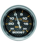 2-5/8" BOOST/VACUUM, 30 IN HG/20 PSI, MECHANICAL, CARBON FIBER