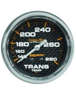 2-5/8" TRANSMISSION TEMPERATURE, 140-280 °F, MECHANICAL, CARBON FIBER