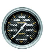 2-5/8" BRAKE PRESSURE, 0-1600 PSI, STEPPER MOTOR, CARBON FIBER