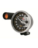 5" PEDESTAL tachometer, 0-10,000 RPM, CARBON FIBER