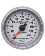 2-1/16" PYROMETER, 0-2000 °F, STEPPER MOTOR, ULTRA-LITE II