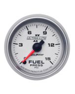 2-1/16" FUEL PRESSURE, 0-15 PSI, STEPPER MOTOR, ULTRA-LITE II
