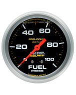 2-5/8" FUEL PRESSURE, 0-100 PSI, MECHANICAL, LIQUID FILLED, PRO-COMP