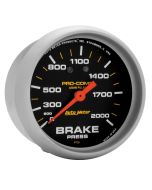 2-5/8" BRAKE PRESSURE, 0-2000 PSI, MECHANICAL, LIQUID FILLED, PRO-COMP