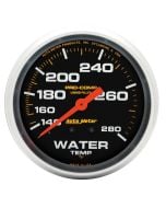 2-5/8" WATER TEMPERATURE, 140-280 °F, 6 FT., MECHANICAL, LIQUID FILLED, PRO-COMP