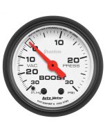 2-1/16" BOOST/VACUUM, 30 IN HG/30 PSI, MECHANICAL, PHANTOM