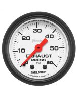 2-1/16" EXHAUST PRESSURE, 0-60 PSI, MECHANICAL, PHANTOM