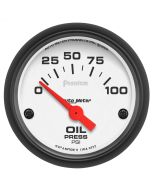 2-1/16" OIL PRESSURE, 0-100 PSI, AIR-CORE, PHANTOM