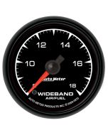 2-1/16" WIDEBAND AIR/FUEL RATIO, ANALOG, 8:1-18:1 AFR, ES