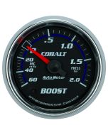 2-1/16" BOOST/VACUUM, 60 CM/HG-2.0 BAR, MECHANICAL, COBALT