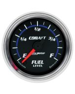 2-1/16" FUEL LEVEL, PROGRAMMABLE 0-280 Ω, STEPPER MOTOR, COBALT