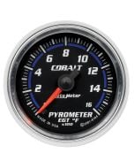 2-1/16" PYROMETER, 0-1600 °F, STEPPER MOTOR, COBALT