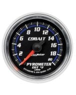 2-1/16" PYROMETER, 0-2000 °F, STEPPER MOTOR, COBALT