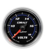 2-1/16" VOLTMETER, 8-18V, DIGITAL STEPPER MOTOR, COBALT