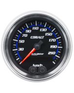 3-3/8" GPS SPEEDOMETER, 0-225 KM/H, COBALT