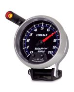 3-3/4" PEDESTAL tachometer, 0-10,000 RPM, COBALT