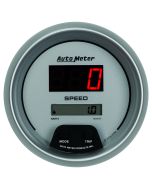 3-3/8" SPEEDOMETER, 0-260 MPH / 0-260 KM/H, ULTRA-LITE DIGITAL