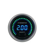 2-1/16" TWO CHANNEL PYROMETER (EGT), 0-2,000 °F (0-1,100 °C), COBALT ELITE DIGITAL