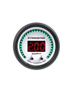 2-1/16" TWO CHANNEL PYROMETER (EGT), 0-2,000 °F (0-1,100 °C), PHANTOM ELITE DIGITAL
