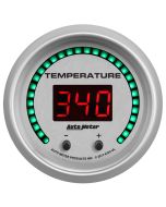 2-1/16" TWO CHANNEL FLUID TEMPERATURE, SELECTABLE SCALE °F / °C, ULTRA-LITE ELITE DIGITAL