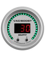 2-1/16" TWO CHANNEL VAC/BOOST / FLUID PRESSURE, SELECTABLE SCALE PSI / BAR, ULTRA-LITE ELITE DIGITAL