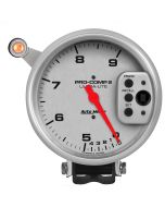 5" tachometer, 0-9000 RPM, PEDESTAL W/ QUICK LITE, DUAL RANGE W/PEAK MEMORY, ULTRA-LITE