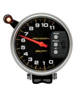 5" tachometer, 0-11,000 RPM, PEDESTAL W/ QUICK LITE & PEAK MEMORY, PRO-COMP