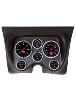 6 GAUGE DIRECT-FIT DASH KIT, CAMARO/FIREBIRD 67-68, DESIGNER BLACK