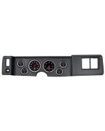 6 GAUGE DIRECT-FIT DASH KIT, CAMARO 79-81, DESIGNER BLACK