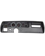 6 GAUGE DIRECT-FIT DASH KIT, CHEVELLE SS / EL CAMINO / MONTE 70-72, SPORT-COMP