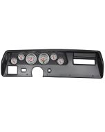 6 GAUGE DIRECT-FIT DASH KIT, CHEVELLE SS / EL CAMINO / MONTE 70-72, ULTRA-LITE