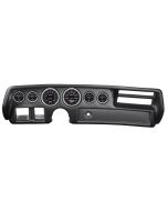 6 GAUGE DIRECT-FIT DASH KIT, CHEVELLE / EL CAMINO / MALIBU (NON SS) 70-72, COBALT