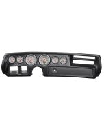 6 GAUGE DIRECT-FIT DASH KIT, CHEVELLE / EL CAMINO / MALIBU (NON SS) 70-72, ULTRA-LITE