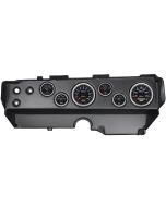 6 GAUGE DIRECT-FIT DASH KIT, E-BODY / CUDA / CHALLENGER 70-74, COBALT