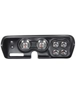 6 GAUGE DIRECT-FIT DASH KIT, B-BODY / CHRGR / GTX / ROAD RUNNER / SAT 71-74, AMERICAN MUSCLE