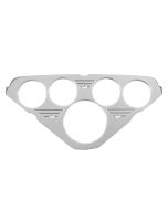 DIRECT FIT DASH PANEL, CHEVY TRUCK 55-59, BILLET, FITS 3-1/8" & 2-1/16"