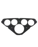 DIRECT FIT DASH PANEL, CHEVY TRUCK 55-59, BLK, FITS 3-1/8" & 2-1/16"