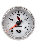2-1/16" FUEL LEVEL, PROGRAMMABLE 0-280 Ω, STEPPER MOTOR, C2