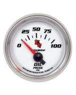 2-1/16" OIL PRESSURE, 0-100 PSI, AIR-CORE, C2