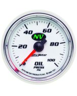 2-1/16" OIL PRESSURE, 0-100 PSI, MECHANICAL, NV